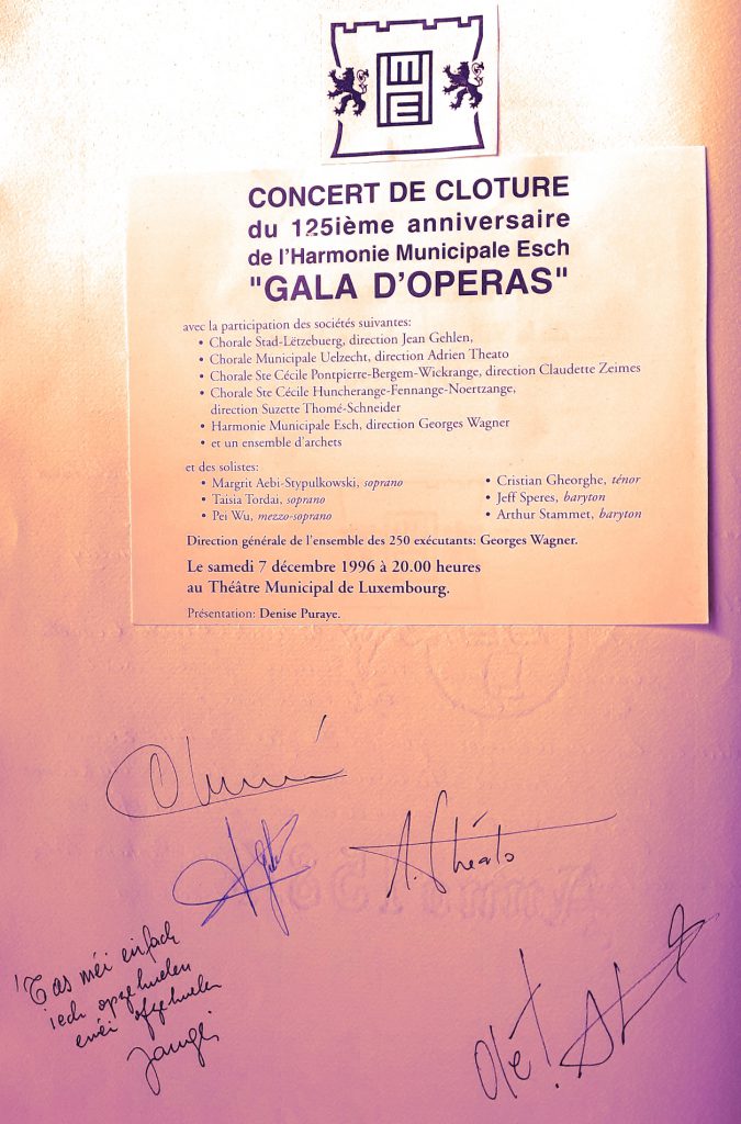  05/12/1996 Concert de Cloture HME 